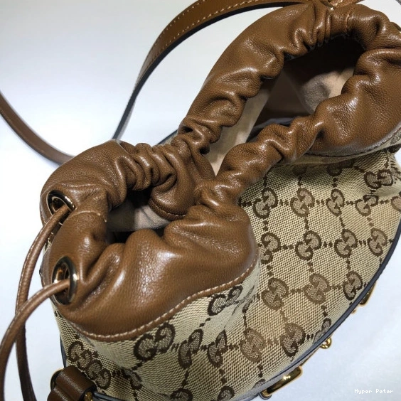 Hyper Peter GUCCI small Horsebit bag bucket 1955 0822